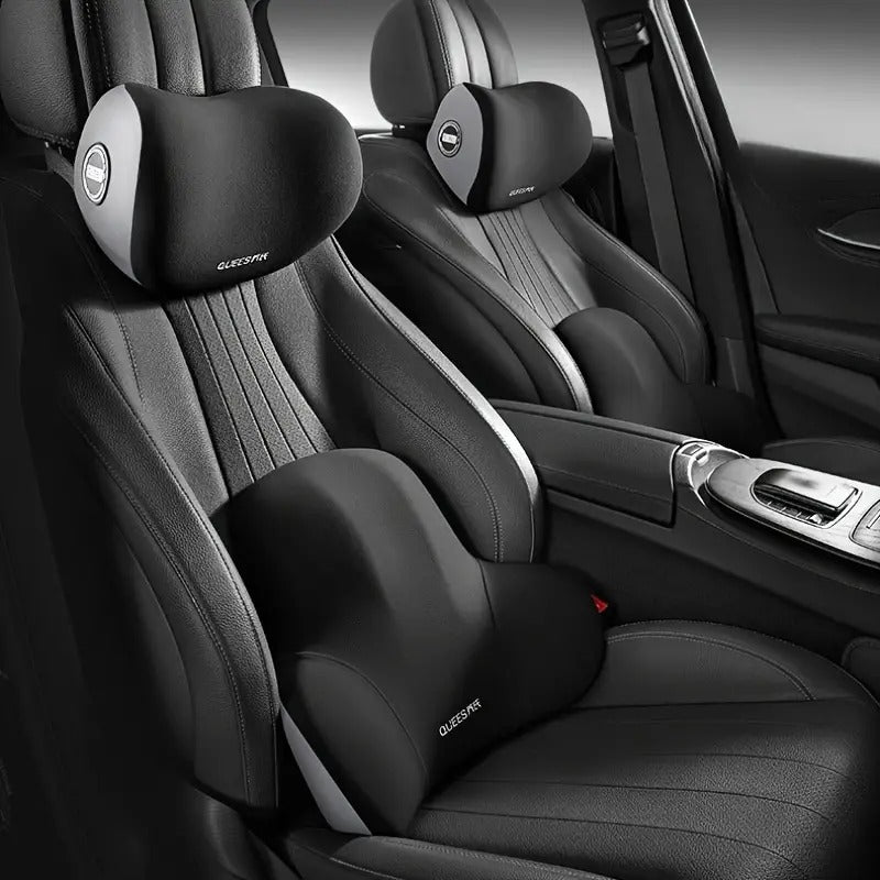 💺✨ Pack Cojines Ergonómicos para Auto – Conduce sin dolor, viaja con placer