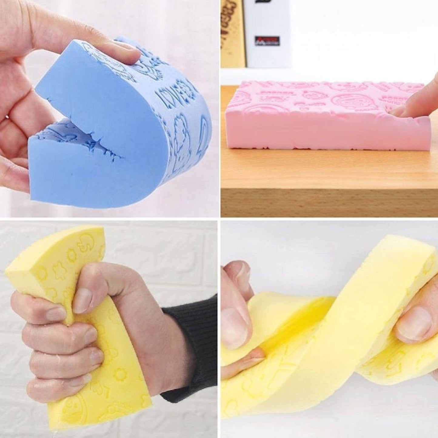 🧼✨ Pack de 3 Esponjas Saca Mugre – Tu piel como nueva, cada día