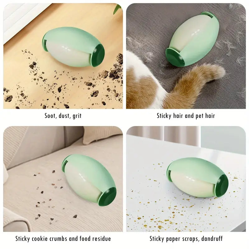 🧼 Rodillo de Gel Lavable – El arma secreta contra pelos, pelusas y polvo