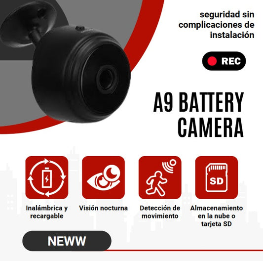 🎥🛡️ CÁMARA VIGILANCIA MINI – SEGURIDAD INTELIGENTE EN TU BOLSILLO
